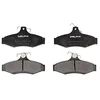 Image de DELPHI Plaquettes de freins Arrière sans accessoires LP1424 Compatible avec DAEWOO Leganza Berline V100 NUBIRA Break J150 NUBIRA Wagon KLAJ NUBIRA A trois volumes KLAJ NUBIRA A trois volumes J150