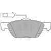 Image de LP1686 Disc Brake Pads | Compatible avec: ALFA ROMEO 147, 156, 156 Sportwagon, GT, FIAT MULTIPLA VAN