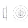 Image de DELPHI BG3583 2x Disque de frein Arrière Ø269mm Hauteur: 64,7mm Épaisseur: 10mm Cercle de percage -Ø: 100mm Plein Compatible avec TOYOTA CELICA ST20, AT20 CARINA E A trois volumes T19