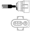 Image de DELPHI Sonde lambda ES10987-12B1 Sonde-doigt chauffé 1350mm Compatible avec VW Transporter T4 Minibus 70B, 70C, 7DB, 7DK, 70J, 70K, 7DC, 7DJ Transporter T4 Van 70A, 70H, 7DA, 7DH Passat B5 Break 3B5
