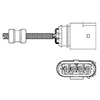 Image de DELPHI Sonde lambda ES20168-12B1 Sonde planaire chauffé 700mm Compatible avec VW Golf IV 3/5 portes 1J1 Golf IV Variant 1J5 Lupo/Lupo 3L 6X1, 6E1 Bora Berline 1J2 Polo III 3/5 portes 6N2, AUDI