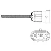 Image de DELPHI Sonde lambda ES20264-12B1 Sonde planaire chauffé 985mm Compatible avec FIAT Punto II 3/5 portes 188 Coupé 175 Punto I 3/5 portes 176 Seicento / 600 3/5 portes 187 Multipla 186, LANCIA