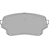 Image de Delphi Technologies LP2000 Plaquette de frein lot de 4 | Compatible avec: SUZUKI GRAND VITARA I