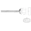 Image de DELPHI Sonde lambda ES20344-12B1 Sonde planaire chauffé 400mm Compatible avec FIAT Ducato III Van 250, 290 Panda II 5 portes 169 Ducato III Camion plate-forme/Châssis 250, 290 Doblo I Cargo 223