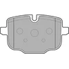 Image de LP2246 Disc Brake Pads | Compatible avec: AUDI A6 C7, BMW 5, 5 Touring, 6 Cabriolet, 6 Coupe, 6 Gran Coupe, X3, X4