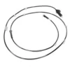 Image de DELPHI Capteur ABS SS20136 Type de capteur: Capteur passif Nombre de contacts enfichables: 2 2105mm Compatible avec FORD Transit Mk5 Van V184, V185, FA