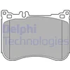 Image de DELPHI Plaquettes de freins Avant sans accessoires LP2445 Compatible avec MERCEDES-BENZ Classe E Berline W213 Classe E Break S213 Classe S Berline W222, V222, X222 Classe E Coupé C238