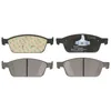 Image de DELPHI Plaquettes de freins Avant non préparé pour l'indicateur d'usure sans accessoires LP2495 Compatible avec FORD Kuga Mk2 DM2 Focus Mk3 5 portes DYB Focus Mk3 Break DYB Kuga Mk3