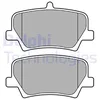Image de Delphi Technologies LP3434 Plaquette de frein lot de 4