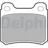 Image de DELPHI Plaquettes de freins Arrière sans accessoires LP915 Compatible avec MERCEDES-BENZ 190 W201 Classe E Berline W124 Classe C Berline W202 W124 Berline W124 W124 Coupé C124