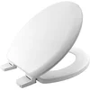 Image de Bemis Lunette WC en bois mouluré Blanc