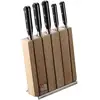 Image de Lou Laguiole - Bloc 5 pièces Sabatier Trompette noir OS