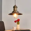 Image de Searchlight Suspension Fisherman Ø 32 cm en laiton ancien