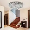 Image de Searchlight Plafonnier Hanna chromé billes cristal verre 55 cm