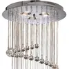 Image de Searchlight Suspension Hallway, chaîne cristal, 80 cm