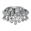 Image de Searchlight Plafonnier Hanna 35 cm chromé