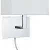 Image de Searchlight Applique murale 6519 avec lampe de lecture LED, chrome