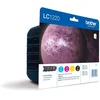 Image de BROTHER Encre C.M.J.N 300P Noir LC1220VALBPDR Multi-pack