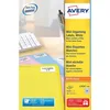 Image de 8400 mini étiquettes Laser blanches, format 46 x 11,1 mm (100 feuilles / cdt)