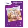 Image de Papier créatif AVERY 96 autocollants ronds kraft 4cm