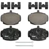 Image de FERODO Plaquettes de freins Avant non préparé pour l'indicateur d'usure Épaisseur 15mm avec accessoires FDB823 Compatible avec MG MGB Décapotable, VAUXHALL Cresta Berline