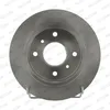 Image de FERODO DDF267 2x Disque de frein Arrière Ø258mm Hauteur: 45mm Épaisseur: 10mm Cercle de percage -Ø: 114,3mm Plein Compatible avec NISSAN ALMERA II Hatchback N16 PRIMERA P11 PRIMERA P10