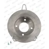 Image de FERODO DDF490 2x Disque de frein Arrière Ø224mm Hauteur: 57,5mm Épaisseur: 9mm Cercle de percage -Ø: 108mm plein