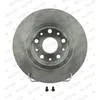 Image de FERODO DDF805 2x Disque de frein Arrière Ø276mm Hauteur: 51,7mm Épaisseur: 10mm Cercle de percage -Ø: 108mm Plein Compatible avec ALFA ROMEO 166 936, LANCIA GAMMA Coupé