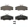 Image de FERODO Plaquettes de freins Avant non préparé pour l'indicateur d'usure avec accessoires FVR517 Compatible avec VW Transporter T3 Minibus 25 Transporter T3 Van 24, 25 LT 40-55 I Van 291-512