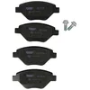 Image de FERODO Plaquettes de freins Avant non préparé pour l'indicateur d'usure avec accessoires FDB1409 Compatible avec RENAULT Megane 2 3/5 portes BM, CM, BM0/1, CM0/1 Megane 2 Berline LM, LM0/1