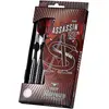 Image de Harrows Assassin Fléchettes en tungstène Pointe en acier Argent 34g
