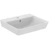 Image de Ideal Standard Connect Air Cube Air Cube Air Washbasin 500mm E0301, Coloris: Blanc - E030101
