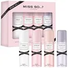 Image de Miss So...? Mini Galore Coffret Cadeau Brume Parfumée Pour Femme (4x50ml)