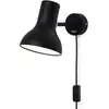 Image de Anglepoise Type 75 Mini applique avec fiche, noire