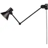 Image de Anglepoise Type 80 W3 applique avec prise, noire