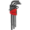 Image de TENG TOOLS Lot de 9 clés hexagonales métriques à extrémité sphérique 1499 mm