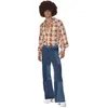 Image de Smiffys Pantalon patte d'éléphants homme, aspect jean's, style des années 70 Halloween