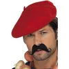 Image de Smiffys Béret, rouge Halloween