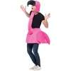Image de Smiffys Costume flamand rose, Rose, Pièce en mousse avec cou et capuche Halloween