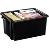 Image de Strata by CEP Bac de Rangement Recyclé 32 L - Sachet HW046R Noir