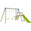 Image de Portique balançoire - 3 agrès avec toboggan - SHERWOOD AJONC - TP TOYS