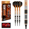 Image de Red Dragon Darts Amberjack - Fléchettes d’acier à 90% en tungstène à pointe souple avec empennages, tiges, trousse et carte de score Red Dragon, 18 g