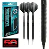 Image de RED DRAGON Flechette Pointe Plastique 20g Razor Edge Fléchettes Softip 85% Tungstene (18g) | Flechettes pour Cible Electronique | 3 x Fléchette Professionnelle | 3 x Ailettes | 3 x NitroTech Tiges