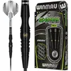 Image de WINMAU Sniper Jeu de fléchettes Professionnelles en tungstène avec ailettes et tiges Noir 22 g