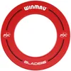 Image de WINMAU PDC Dart Board Surround Ring - Rouge - Durable Backboard Wall Protector for Dartboards - Accessoires Professionnels