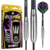 Image de WINMAU Foxfire Fléchettes en tungstène - Disponibles en 21, 22, 23, 24, 25, 26 et 28 grammes avec ailettes et tiges Prism.