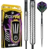 Image de WINMAU Foxfire Fléchettes en tungstène - Disponibles en 21, 22, 23, 24, 25, 26 et 28 grammes avec ailettes et tiges Prism.