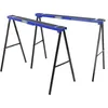 Image de Paire de tréteaux métalliques, haut. 78 cm, long. 100 cm
