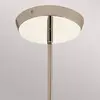 Image de Quintiesse Suspension LED Kayva, IP44, à 4 lampes, nickel poli