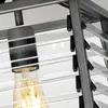 Image de Elstead Suspension Louvre au style industriel, 1 lampe